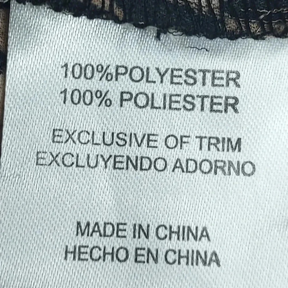 MNK Womens Leopord Print Blouse 100% Polyester Small - Picture 11 of 13